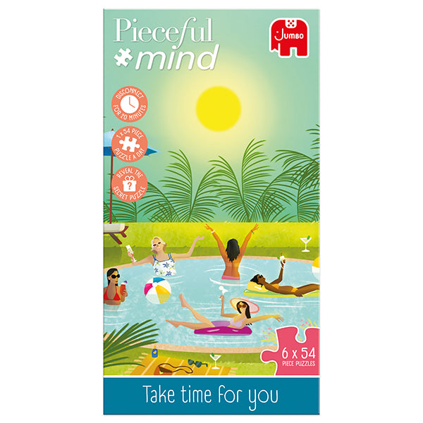 JUMBO - C-T- PRENEZ DU TEMPS POUR VOUS  & COLORIAGE 6X 54MCX