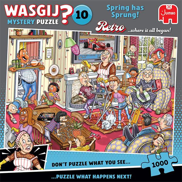 C-T- WASGIJ MYSTERY RETRO #10 PRINTEMPS  EST ARRIVÉ 1000MCX