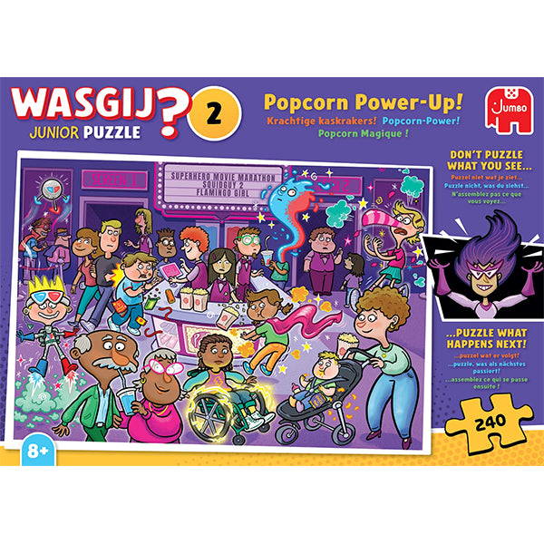 CASSE-TÊTE - WASGIJ JUNIOR #2 POPCORN POWER 240MCX