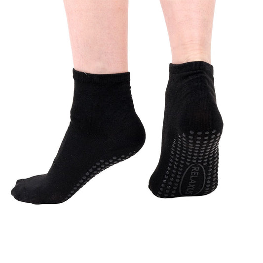 PAIRE DE CHAUSETTE DE YOGA ANTIDERAPANTE NOIR
