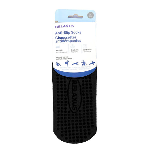 PAIRE DE CHAUSETTE DE YOGA ANTIDERAPANTE NOIR