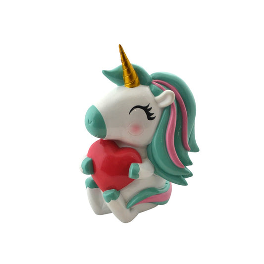 BANQUE LICORNE AVEC COEUR