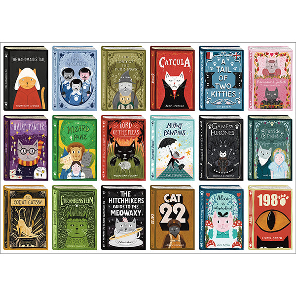 HAPPILY-CASSE-TETE  BOOK CATS 100OMCX