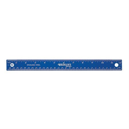 RÈGLE EN ACIER AVEC DOS EN LIÈGE - 30 CM / 12"