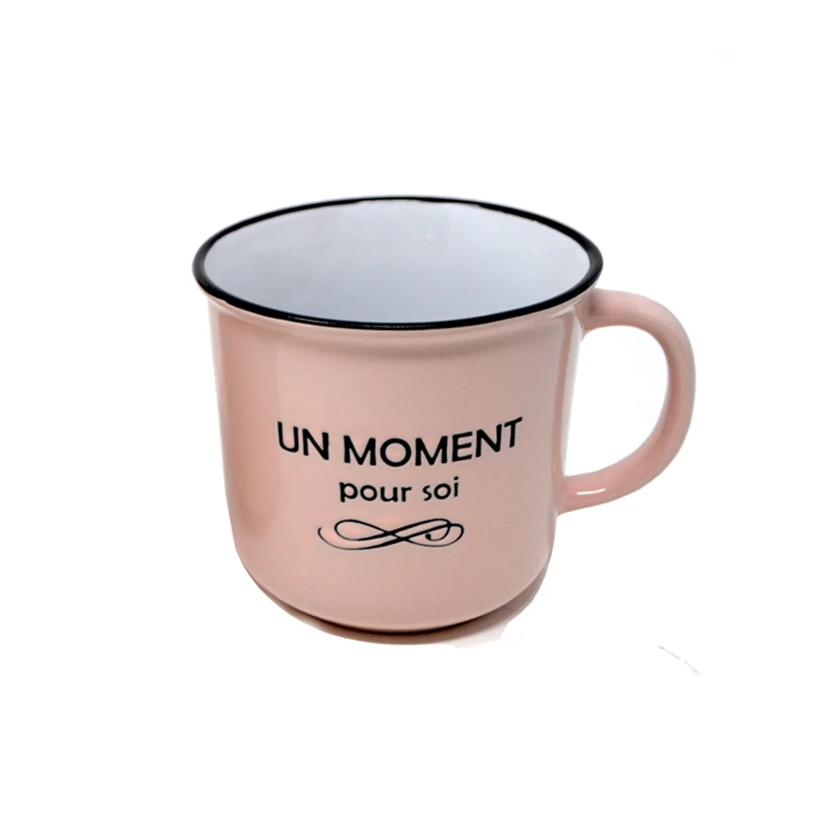 TASSE "UN MOMENT POUR SOI" 14oz ROSE