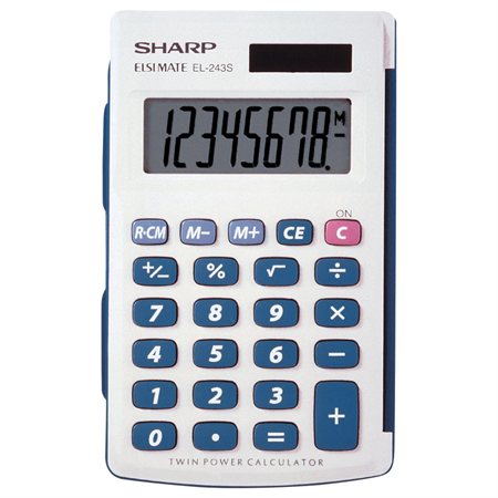 Calculatrice de poche "EL-243SB"