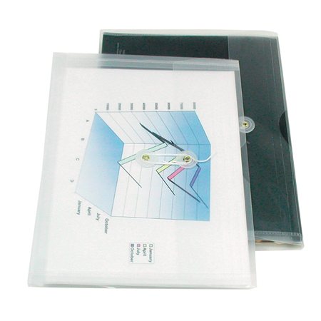 ENVELOPPE POLY EXPANSIBLE LETTRE - TRANSPARENTE