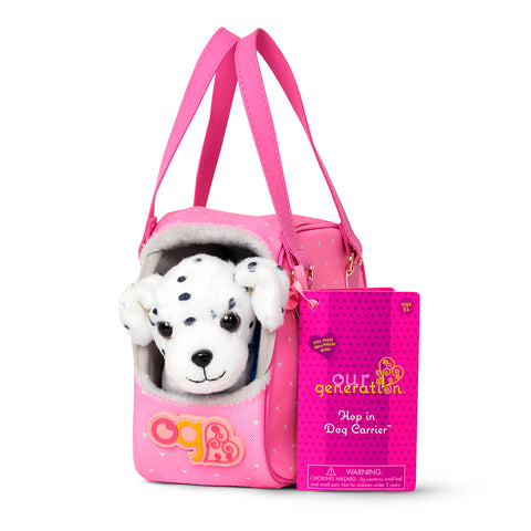 OUR GEN - ENS SAC & CHIOT DALMATIEN 15 CM