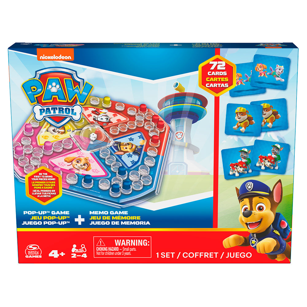 SPINMASTER - JEU POP-UP & MEMOIRE PAT'PATROUILLE