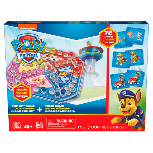 SPINMASTER - JEU POP-UP & MEMOIRE PAT'PATROUILLE