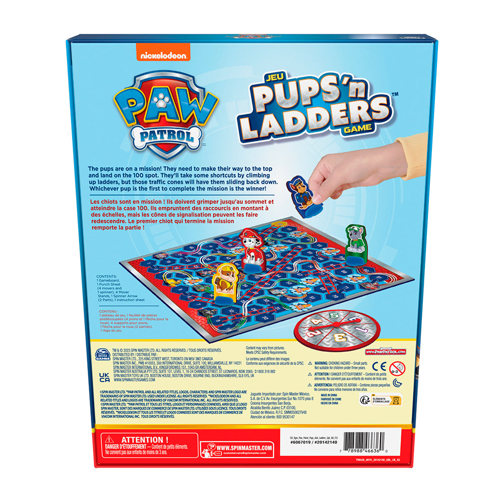JEU PUPS'N LADDERS - PAT PATROUILLE