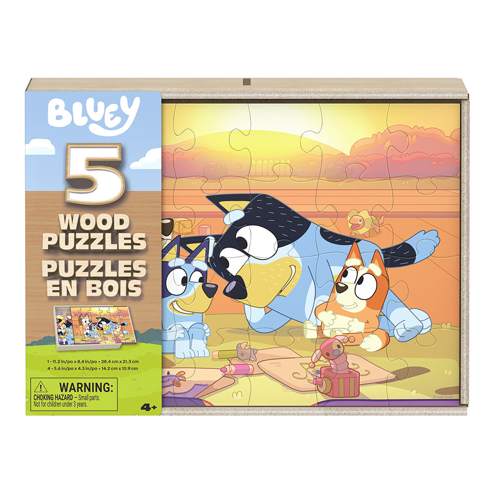 SPIN MASTER - BLUEY CASSE-TETE BOIS 5 EN 1