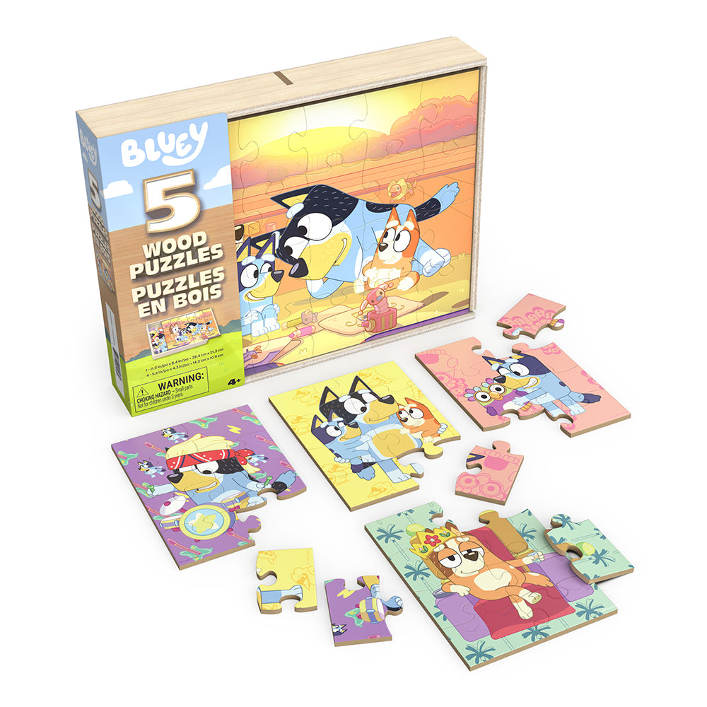 SPIN MASTER - BLUEY CASSE-TETE BOIS 5 EN 1