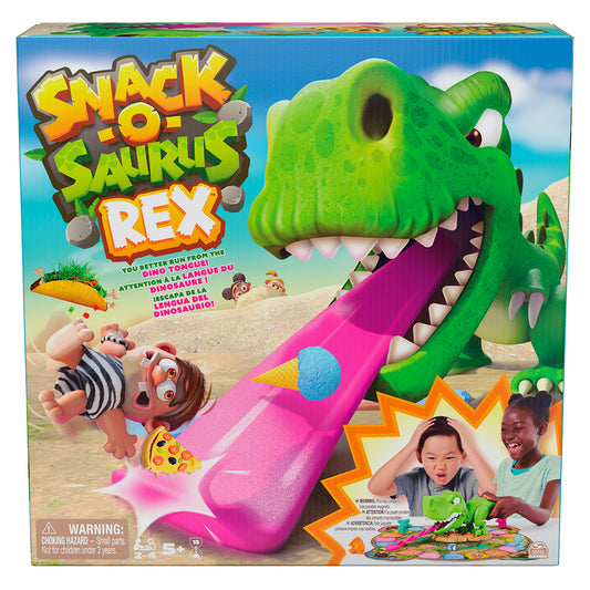 SPIN MASTER - JEU SNACK-O-SAURUS REX 