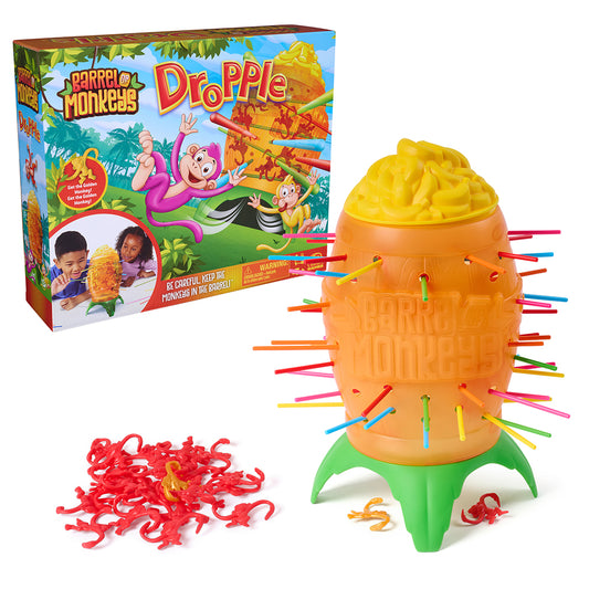 JEU DROPPLE- BARIL DE SINGES