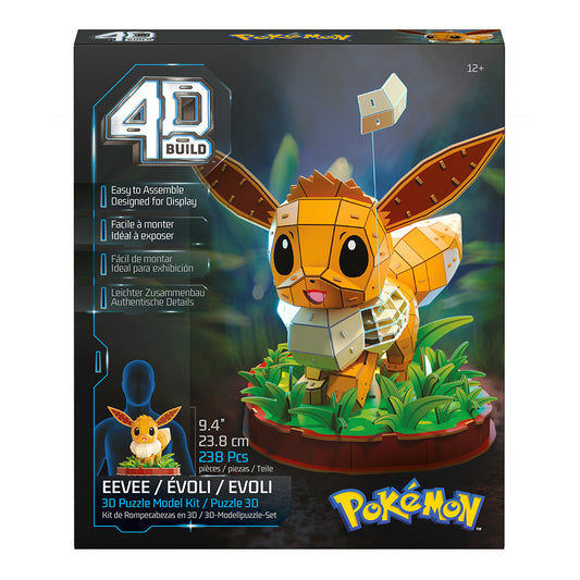 SPINMASTER - 4D BUILD - POKEMON EVOLI