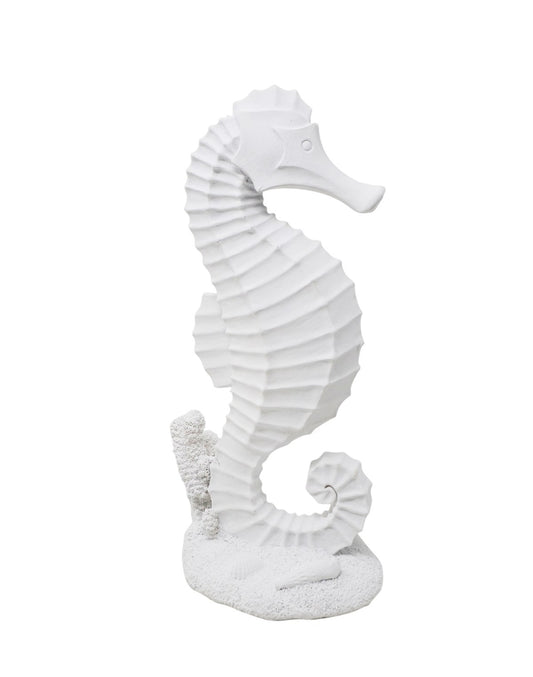 HIPPOCAMPE 5" X 10-½" BLANC