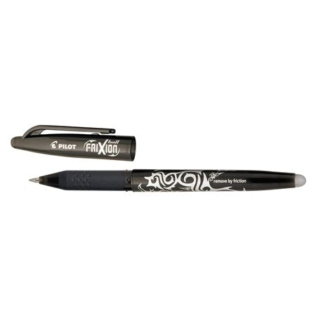 STYLO A BILLE EFFACABLE  "FRIXION"  0,7 MM - NOIR