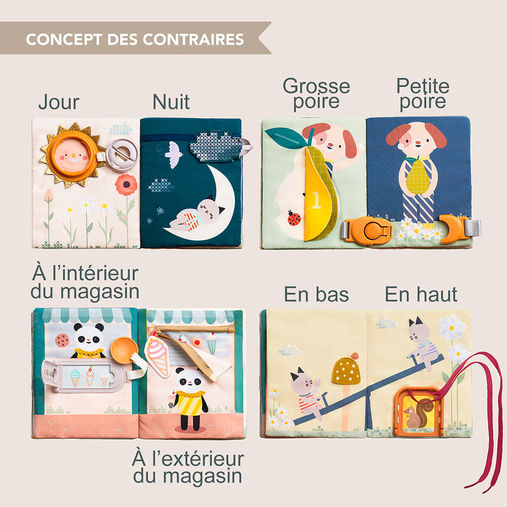 TAF TOYS - LIVRE ACTIVITES FANTAISIE