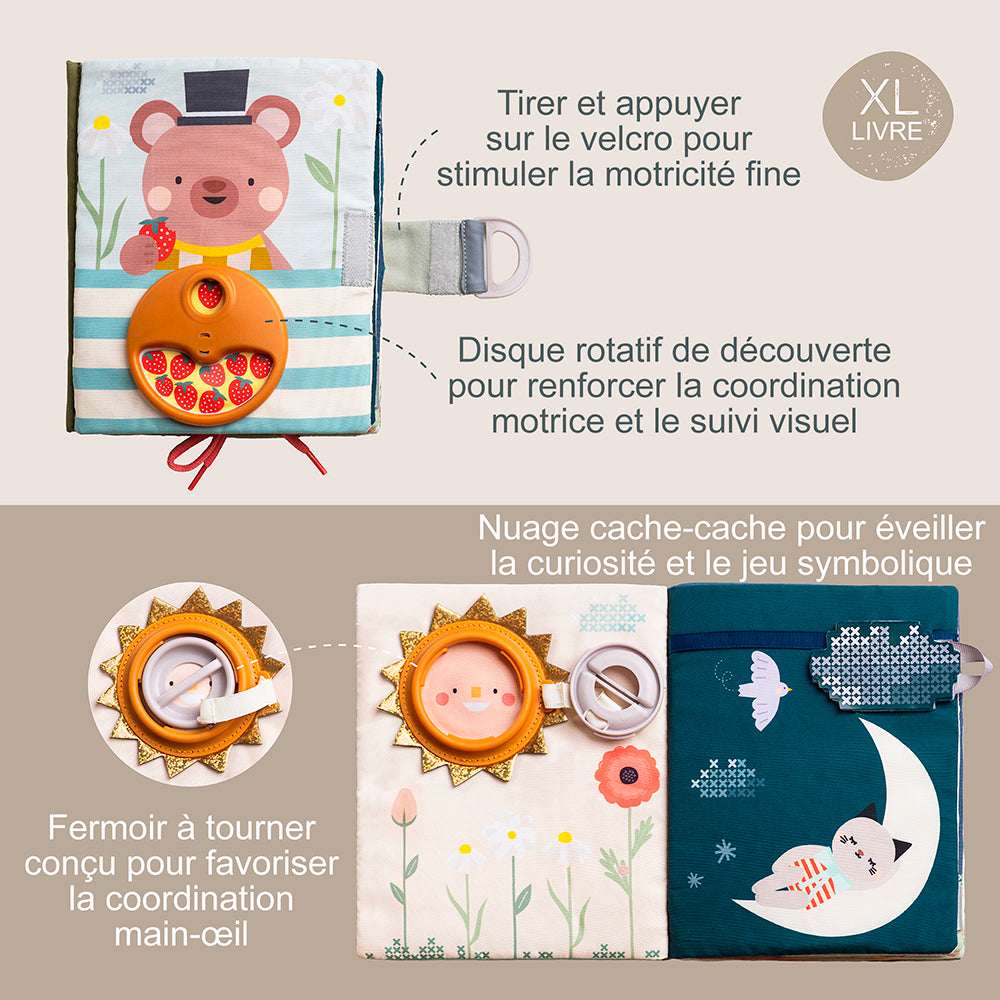 TAF TOYS - LIVRE ACTIVITES FANTAISIE