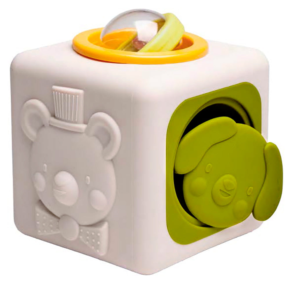 TAF TOYS - CUBE EN SILICONE PEEK & PLAY