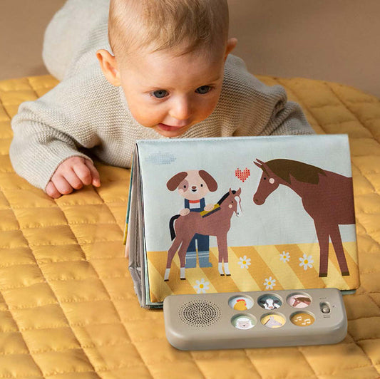 TAF TOYS - LIVRE DE SONS APAISANTS