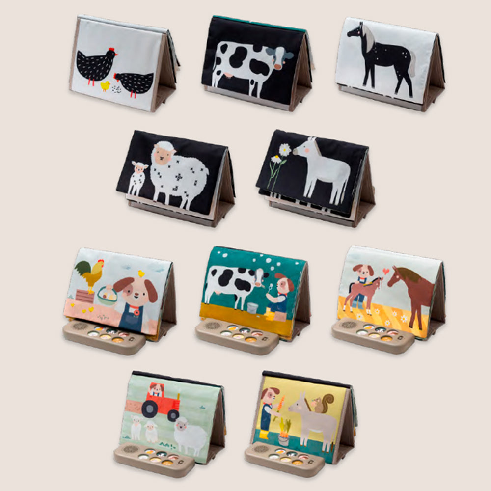 TAF TOYS - LIVRE DE SONS APAISANTS