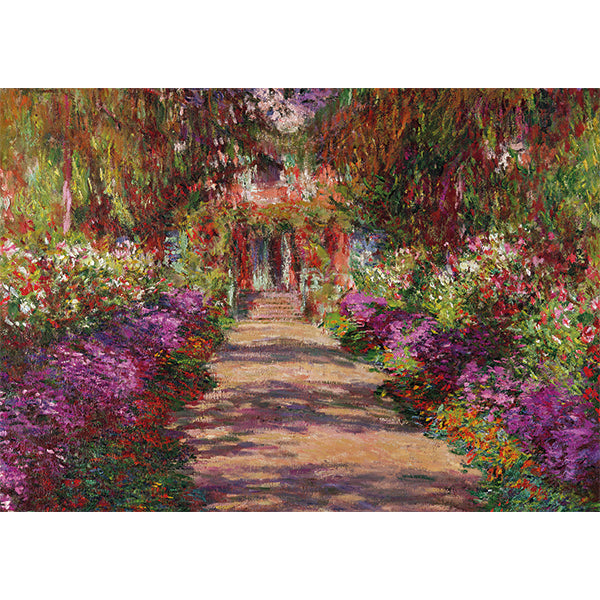 PIATNIK- C-T- L' ALLEE DE GIVERNY MONET1000MCX