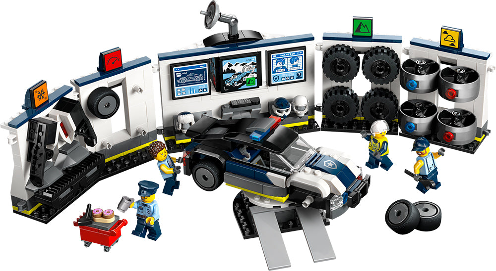 LEGO - CITY - GARAGE VOITURE POLICE 489PCS