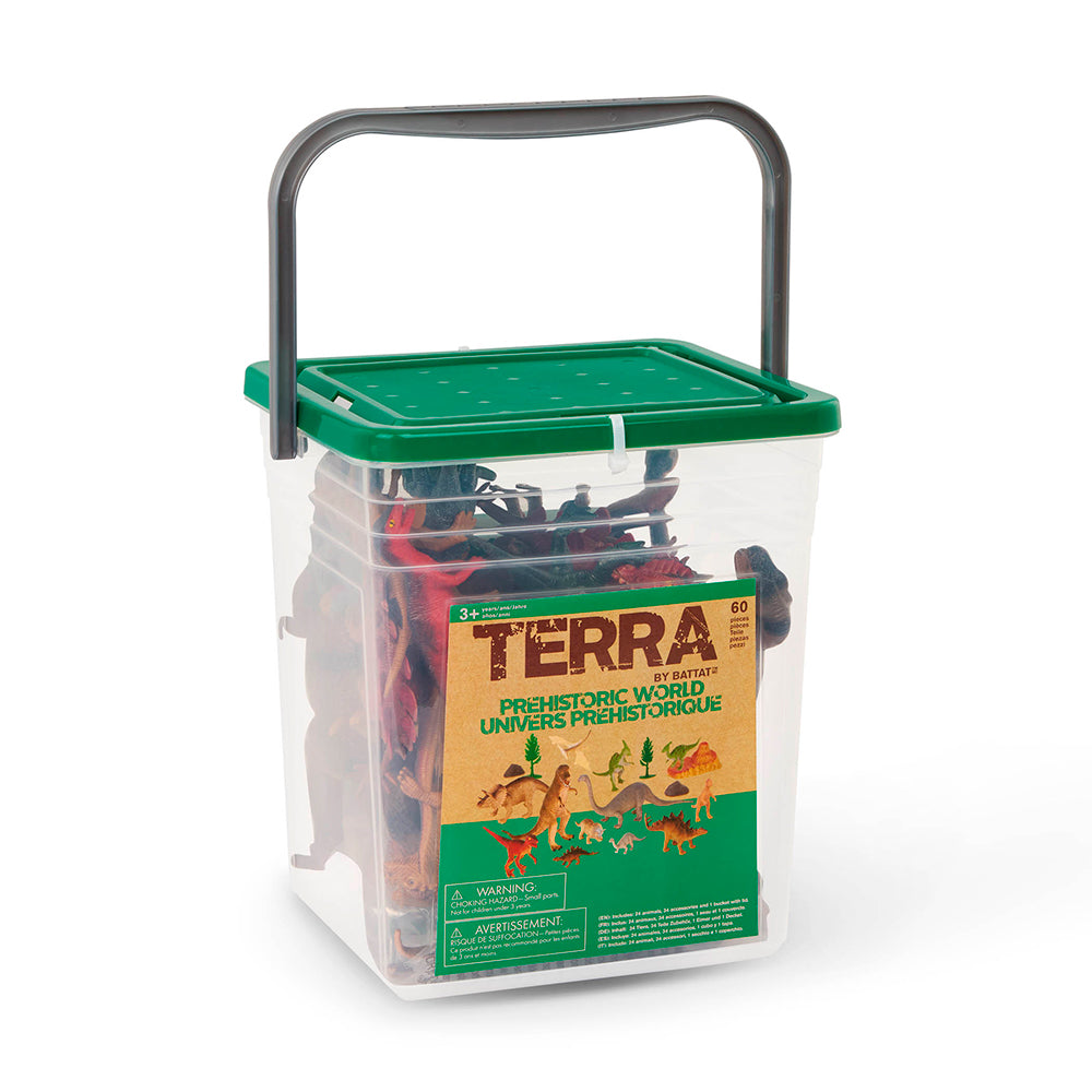 TERRA -MONDE PREHISTORIQUE EN SEAU 60MCX