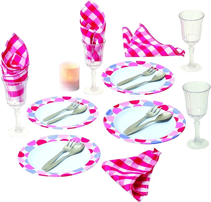 PLAYGO - ENSEMBLE VAISELLE METAL 21PCS