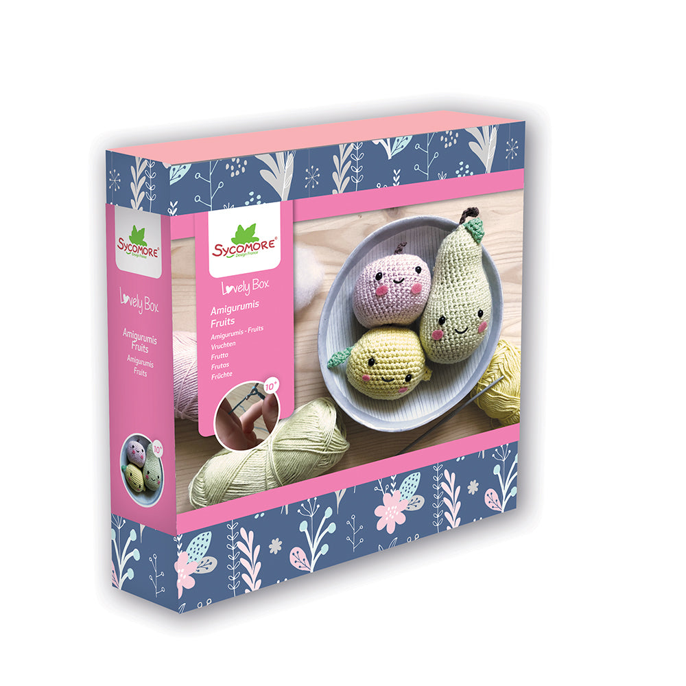 LOVELY BOX - AMIGURUMI FRUITS AU CROCHET