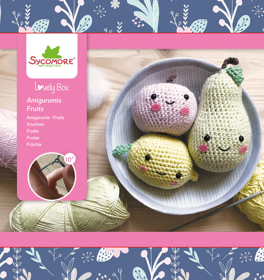 LOVELY BOX - AMIGURUMI FRUITS AU CROCHET