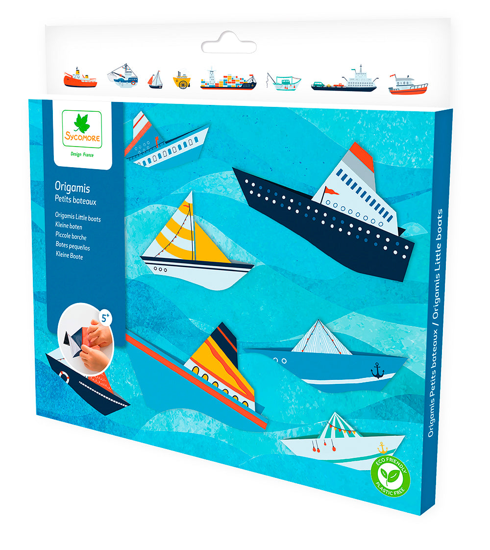 POCKETS - POCHETTE ORIGAMIS PETITS BATEAUX