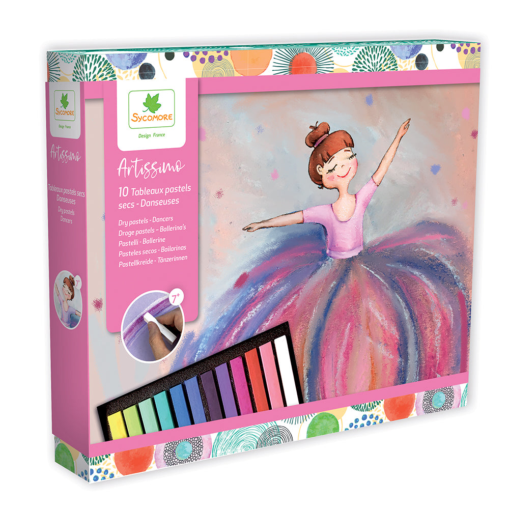 ARTISSIMO - 10 TABL PASTEL SECS DANSEUSES