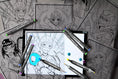 Charger l'image dans la visionneuse de la galerie, SYCOMORE - TABLETTE LUMINEUSE ET ATELIER MARQUEUR A ALCOOL MANGA
