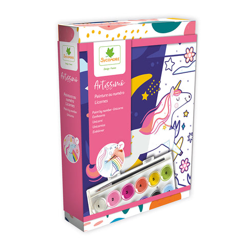 ARTISSIMO - PM 3 PEINTURE NUMERO LICORNE