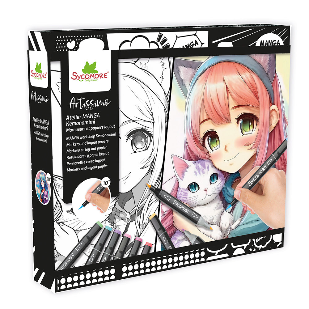 ARTISSIMO - ATELIER MANGA+ MARQUEUR - KEMONOMIMI