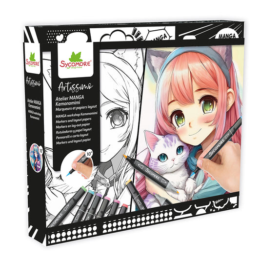 ARTISSIMO - ATELIER MANGA+ MARQUEUR - KEMONOMIMI