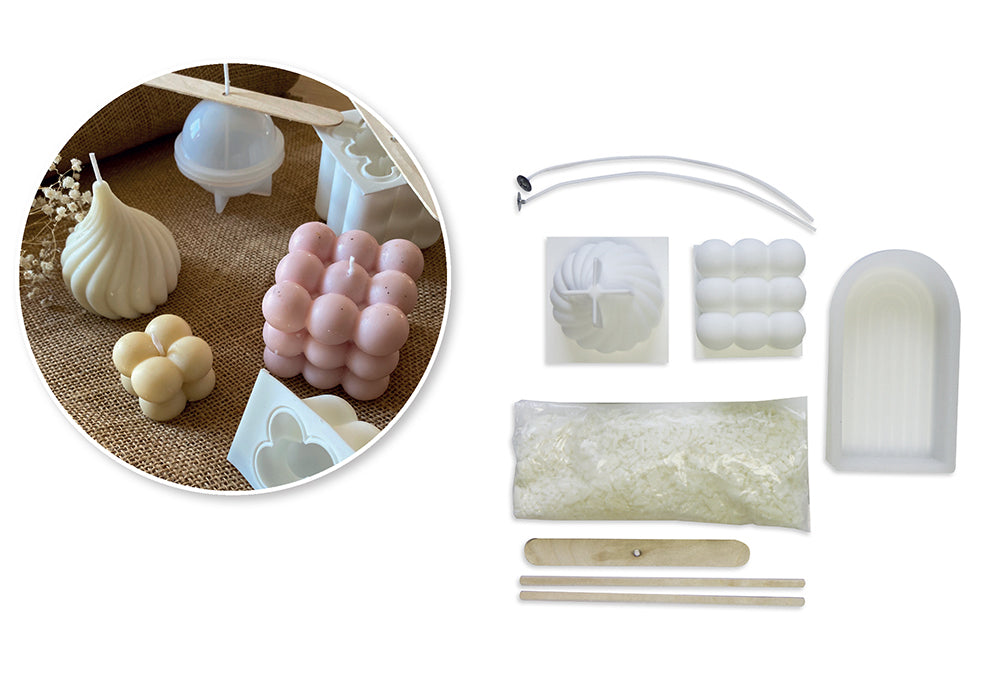 MAKE IT - COFFRET CHANDELLE CIRE SOYA