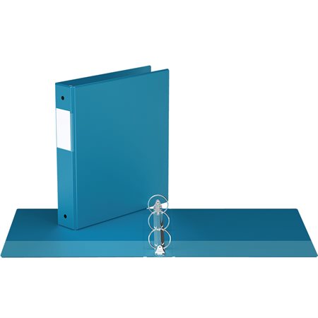 RELIURE INDUSTRIELLE 1-1/2" ANNEAUX ROND - TURQUOISE