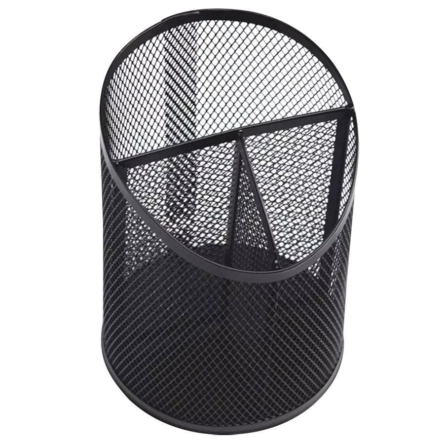 Pot à crayons 3 comp 4 x 6" mèche noir