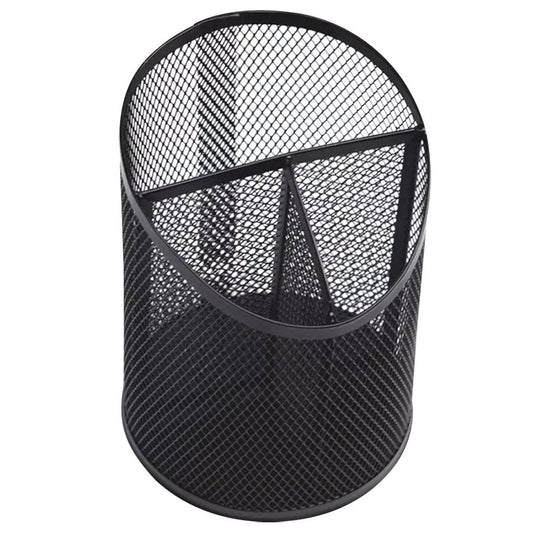 Pot à crayons 3 comp 4 x 6" mèche noir