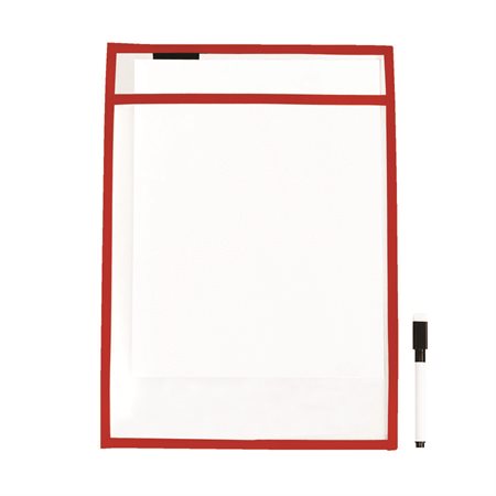 ACÉTATE AVEC MARQUEUR - ROUGE