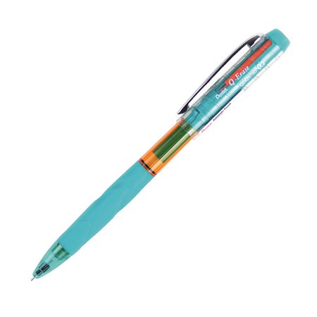 PORTEMINE Q-ERASE RÉTRACTABLE 0.5MM - BLEU SARCELLE