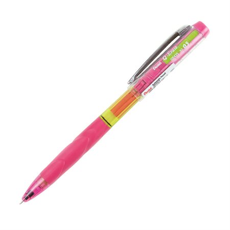 PORTEMINE Q-ERASE RÉTRACTABLE 0.5MM - ROSE