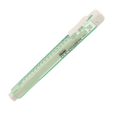 EFFACE "CLIC ERASER"  TRANSLUCIDE - VERT