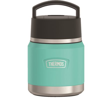 THERMOS AVEC CUILLERE 355ML - BLEU