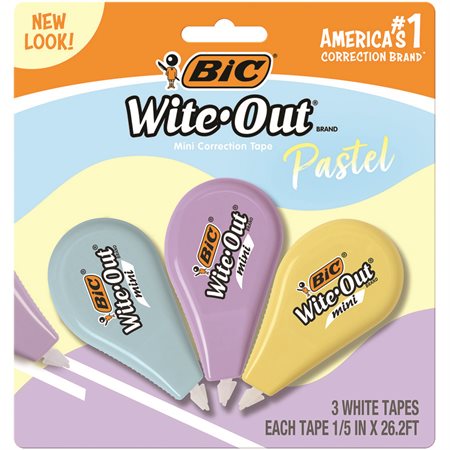 RUBAN CORRECTEUR WITE-OUT MINI @3 - PASTEL