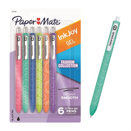 STYLOS GEL PAPERMATE "INKJOY"  0.7MM @6  - MODE